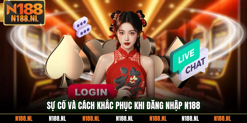 Sự cố và cách khắc phục khi đăng nhập N188